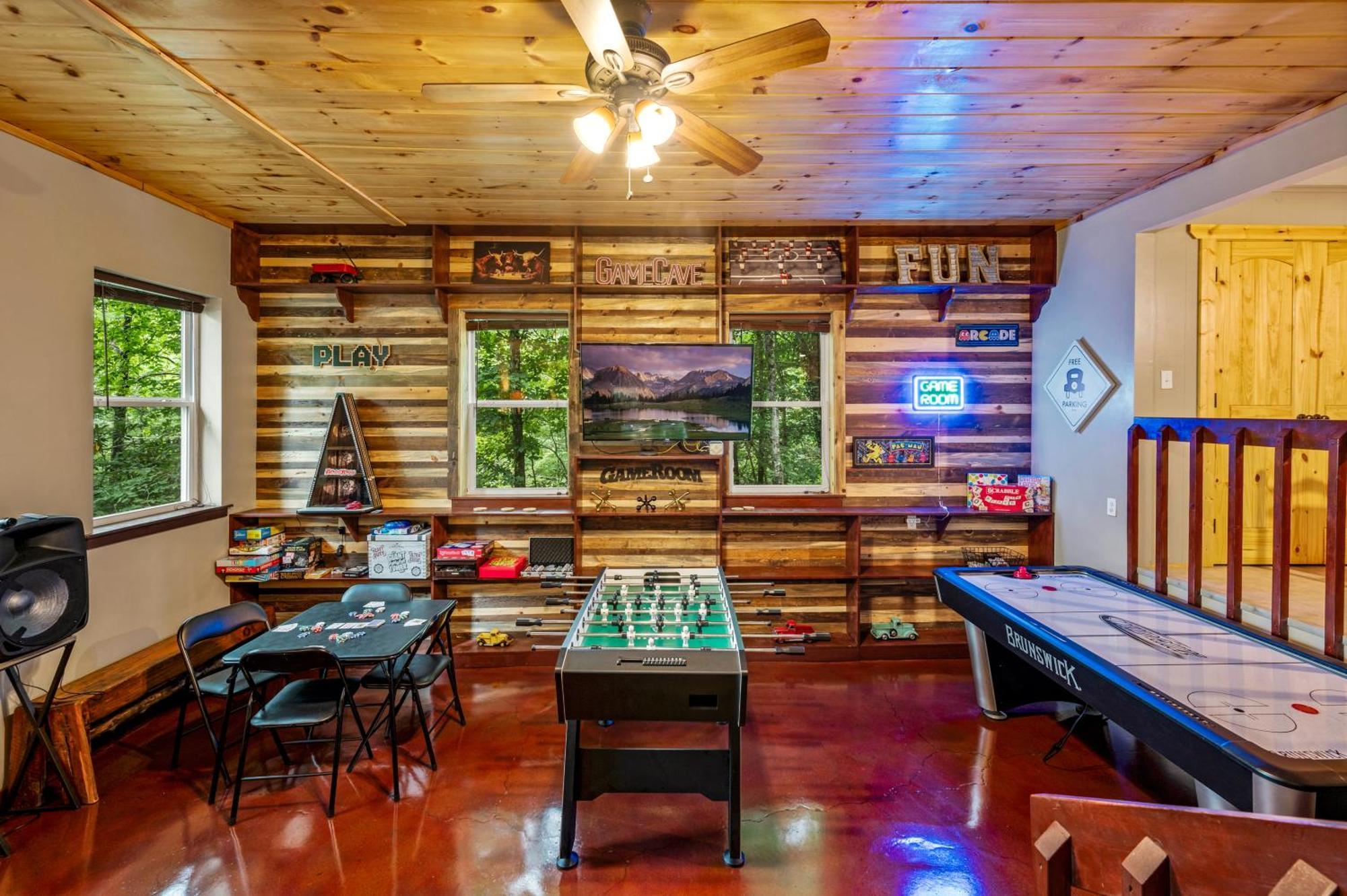 Beautiful Chalet With Fireplace And Large Game Room Gatlinburg Extérieur photo