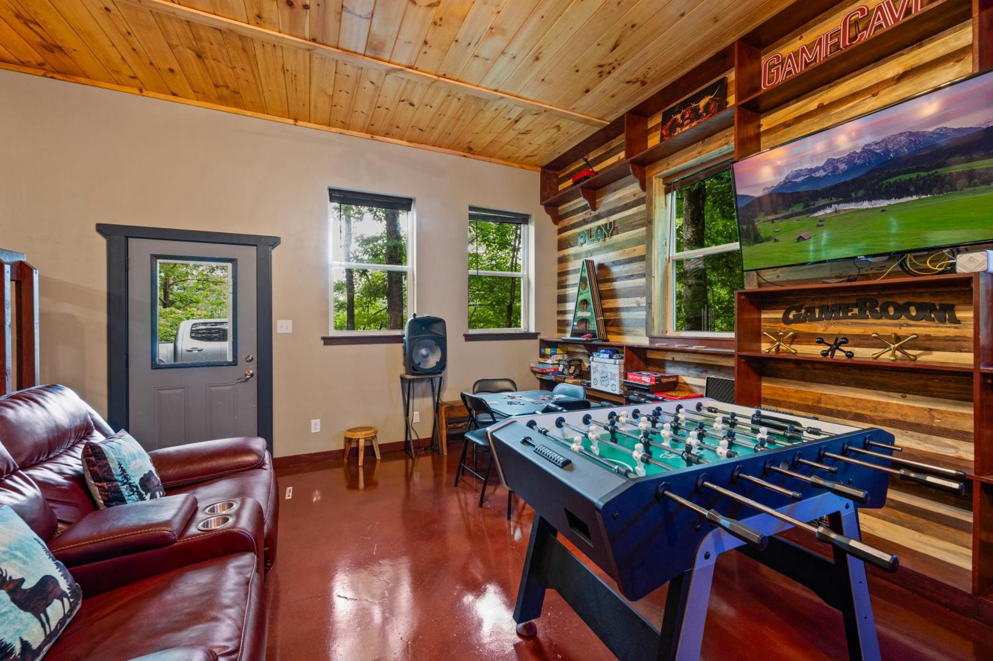 Beautiful Chalet With Fireplace And Large Game Room Gatlinburg Extérieur photo